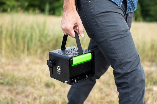 A photo of someone carrying a digID rugged+